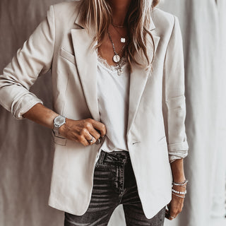 Oatmeal Mika blazer *NEW*