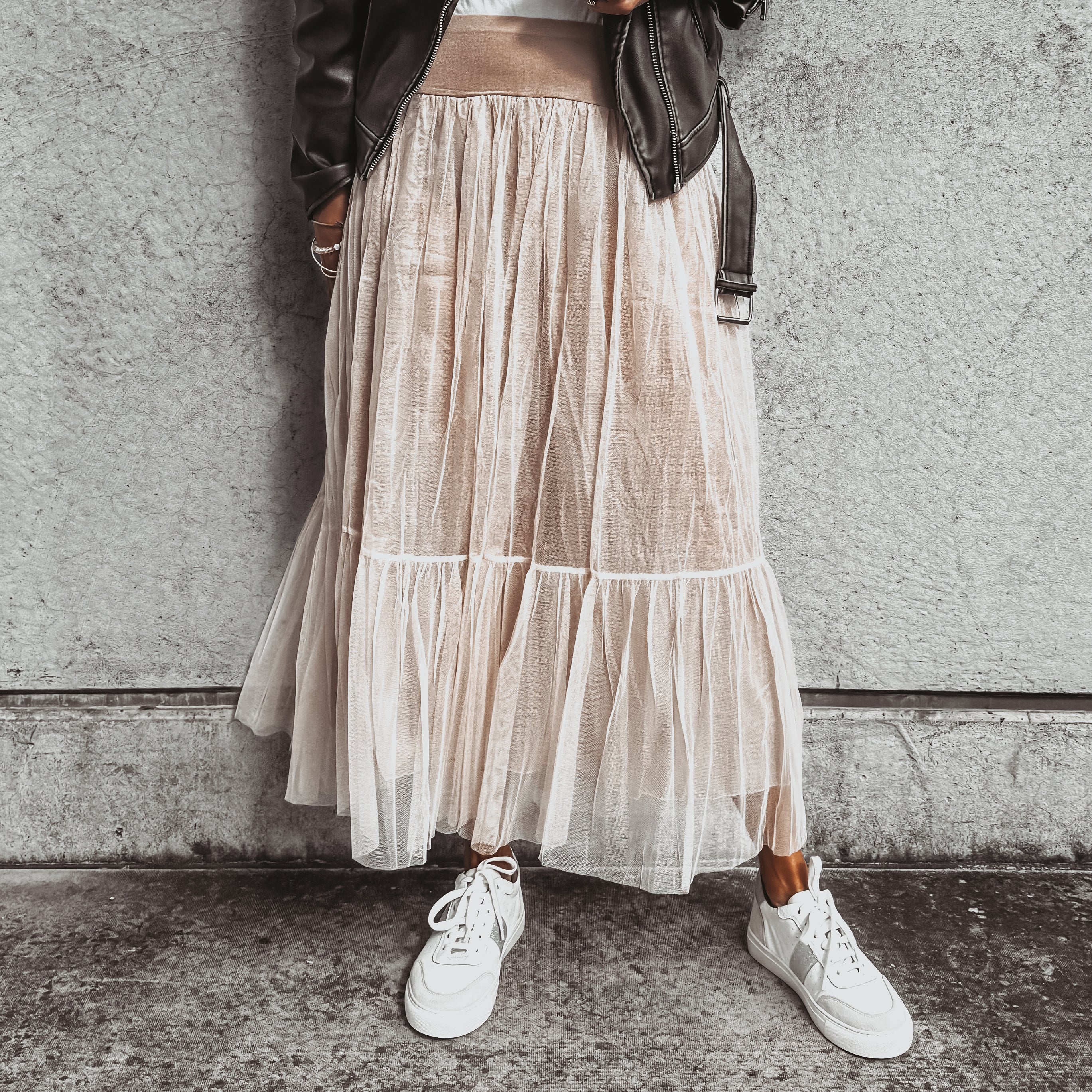 【NOFFICIALNOFFICE】POLKA DOT TULLE LAYERD BELT SKIRT MUSINSA | NOFFICIALNOFFICE Polka Dot Tulle Layered Belt