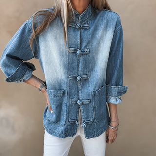 Diva Denim mandarin blazer  *NEW*