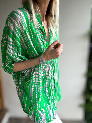 Green garden blouse *NEW*