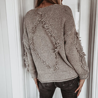 Biscuit Davina tassel knit  *NEW*