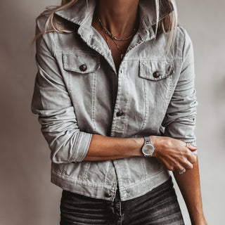 Billy washed grey jacket *NEW*