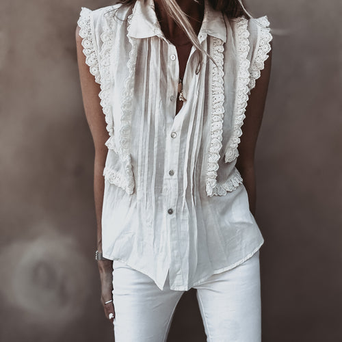 Riad ruffle blouse  *NEW*