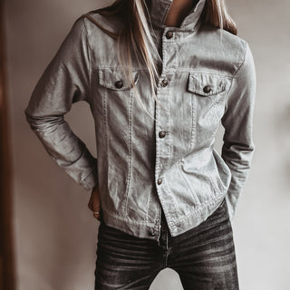 Billy washed grey jacket *NEW*