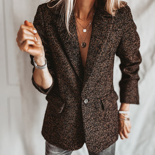 Merino brown blazer NEW*