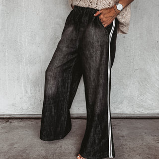 Stripe jean joggers *NEW*