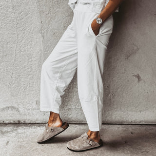 Bright white Jega joggers  *NEW*