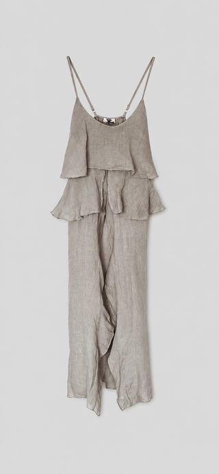 Livy long sand linen top *NEW*