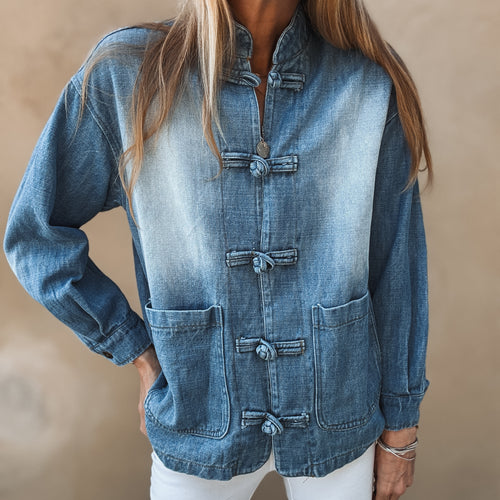 Diva Denim mandarin blazer  *NEW*