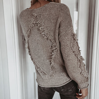 Biscuit Davina tassel knit  *NEW*