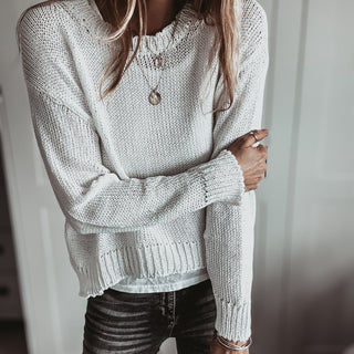 100% cotton WHITE Wolfie knit *NEW*