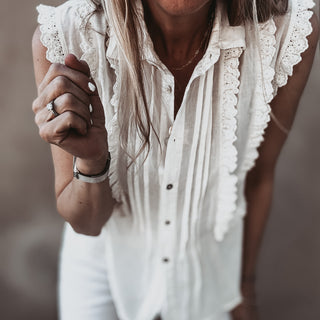Riad ruffle blouse  *NEW*