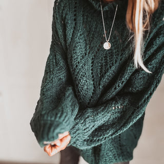 SAID MOSS GREEN vintage knit *NEW*