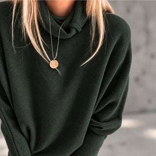 Forest khaki Roll Neck jumper *NEW*