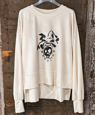 Banditas flowers sweatshirt  *NEW*