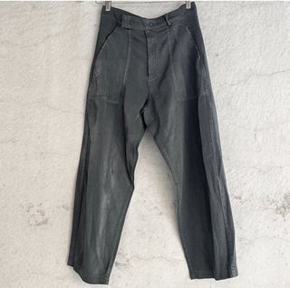 Slouchy Charcoal jogger jeans with pockets