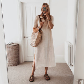 Kayenta Crochet CREAM dress  *NEW*