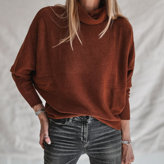 Tan Lane roll neck jumper *NEW*