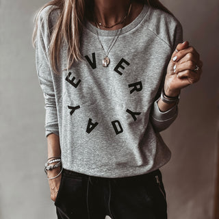 The EVERYDAY GREY sweatshirt *relaxed style* NEW