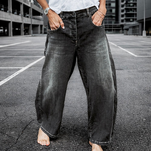 Grey Barcelona barrel jeans *NEW*