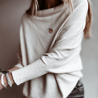 Lorna VINTAGE WHITE sweater *NEW*