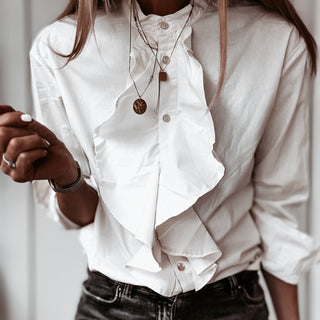 Pika statement ruffle Blouse *NEW*