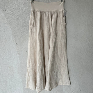 Loire linen BEIGE skirt *NEW*