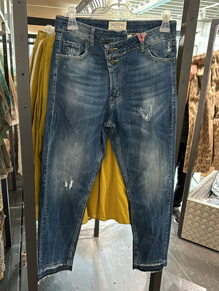 Andalucia diagonal waist jeans *NEW*