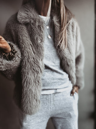 Light heather grey college sweatshirt *NEW*