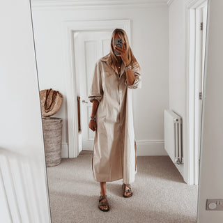 Trench shirt dress *NEW*