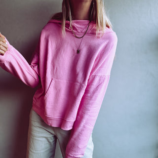 ULTIMATE PINK super slouchy relaxed hoody *NEW*