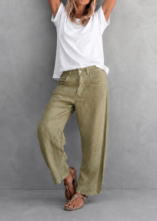 Olive Lina linen chinos *NEW*