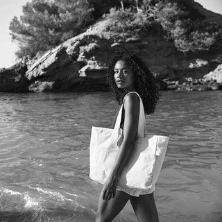 Large off white cargo beach & shopper bag *NEW*