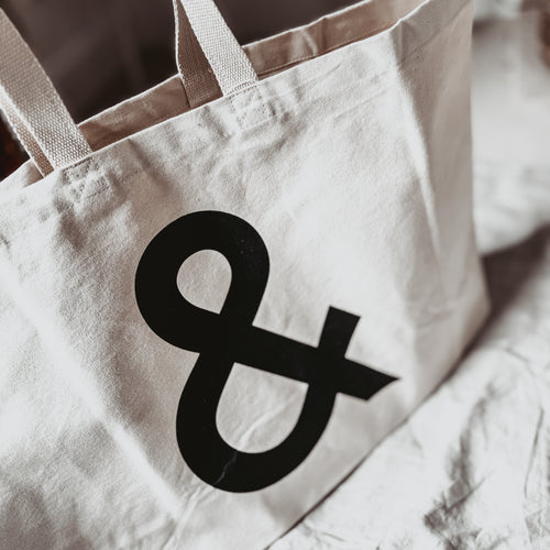 Extra large Ampersand shopper bag *NEW*
