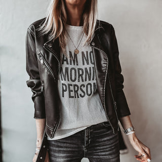 I'm not a morning person tee  *NEW*