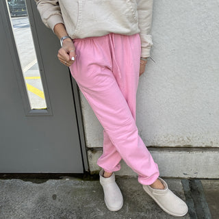 COLLEGE super slouchy PINK joggers *NEW*