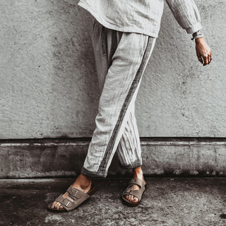 Cannes LIGHT GREY relaxed joggers *NEW*