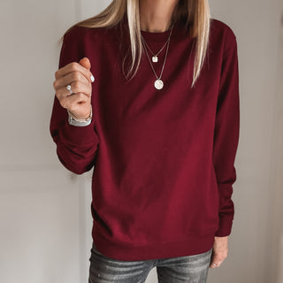 Burgundy SWEATSHIRT *NEW*