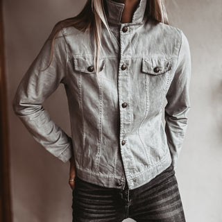 Billy washed grey jacket *NEW*