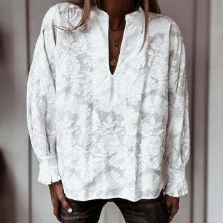 Avapola flowers Blouse *NEW*