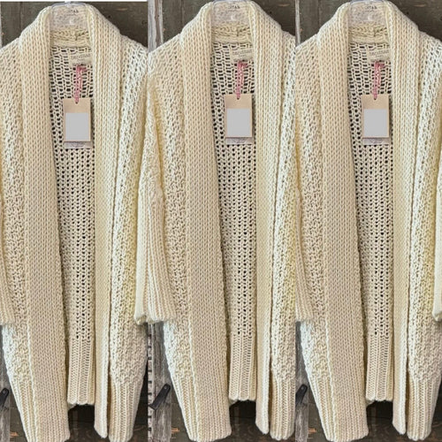 Azurra Vintage white Coatigan *NEW*