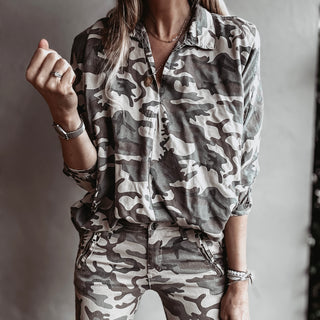 Caldera Camouflage button shirt *NEW*