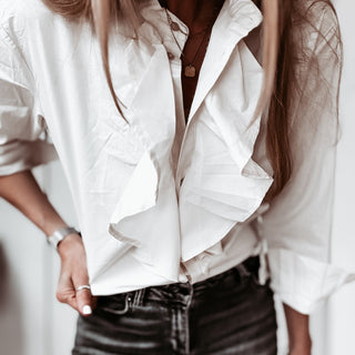 Pika statement ruffle Blouse *NEW*