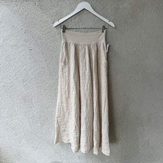 Loire linen BEIGE skirt *NEW*