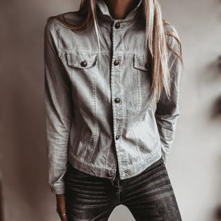 Billy washed grey jacket *NEW*