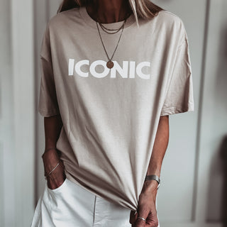 BEIGE ICONIC tee *NEW*