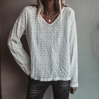Lucie Vintage white Lace Blouse *NEW*