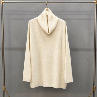 Alpaca CREAM Banditas roll neck jumper *NEW*
