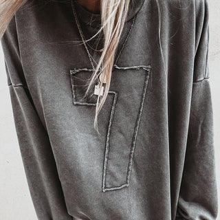 Vintage grey 7 sweatshirt *PRE-ORDER*