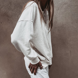 Vintage white 7 sweatshirt *PRE-ORDER*
